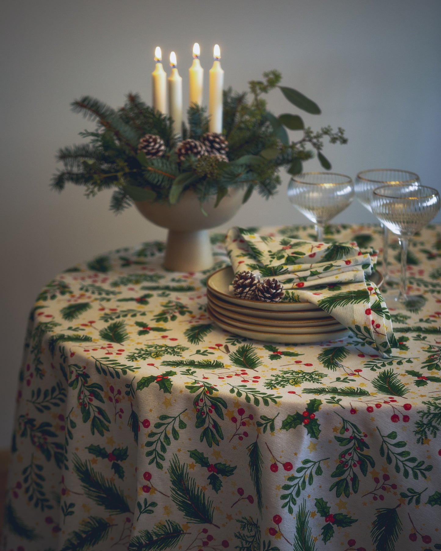 Tablecloth BRIGHT CHRISTMAS