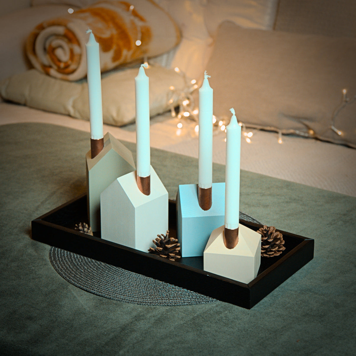 Modern Advent wreath BALTIC COAST