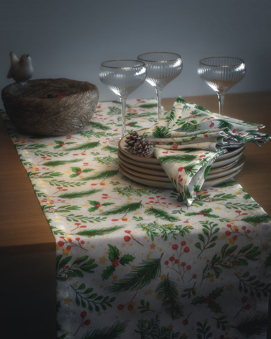 Table runner BRIGHT CHRISTMAS