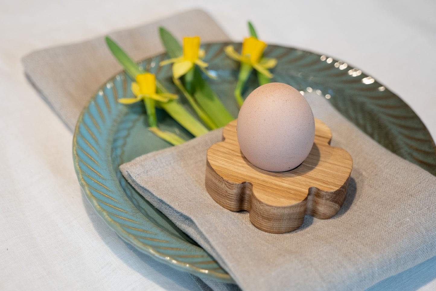 EASTER EGG CUP & NAPKIN RING SET OF 5