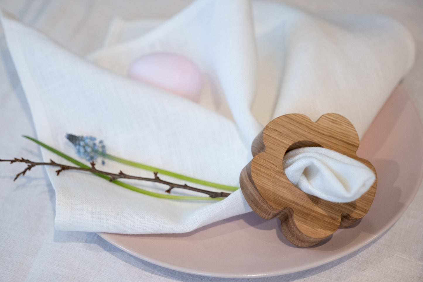 EASTER EGG CUP & NAPKIN RING SET OF 5