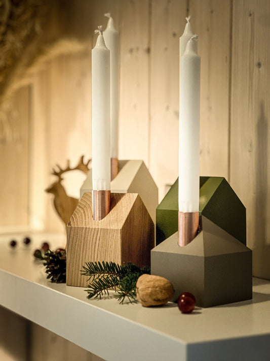 Moderns Advent wreath FOREST