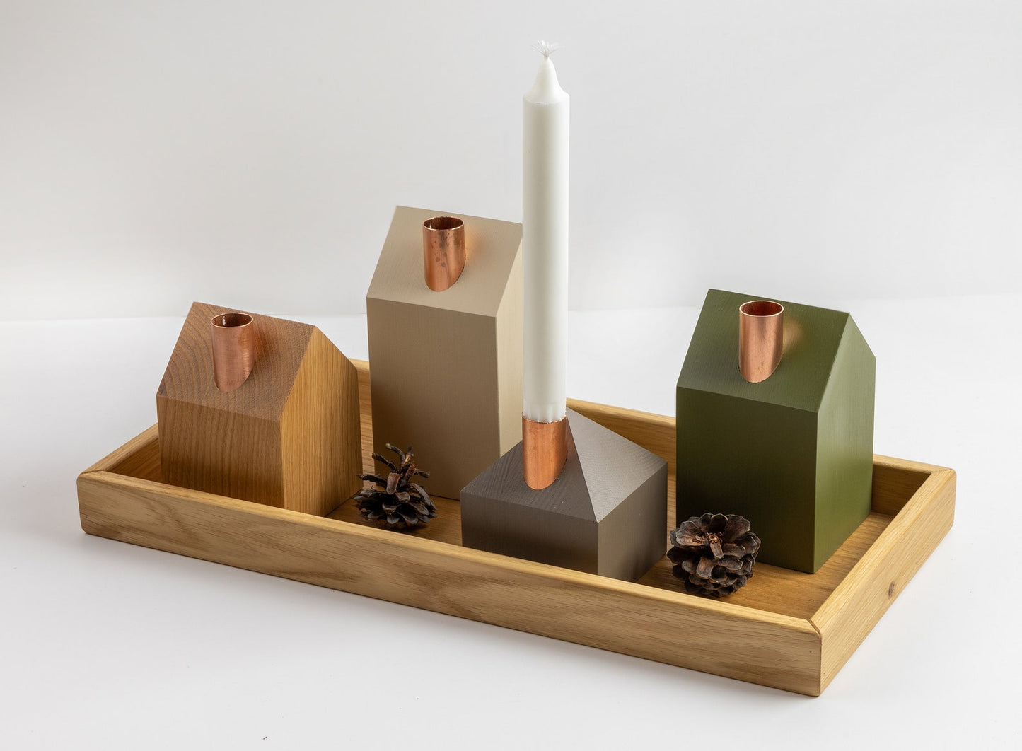 Moderns Advent wreath FOREST