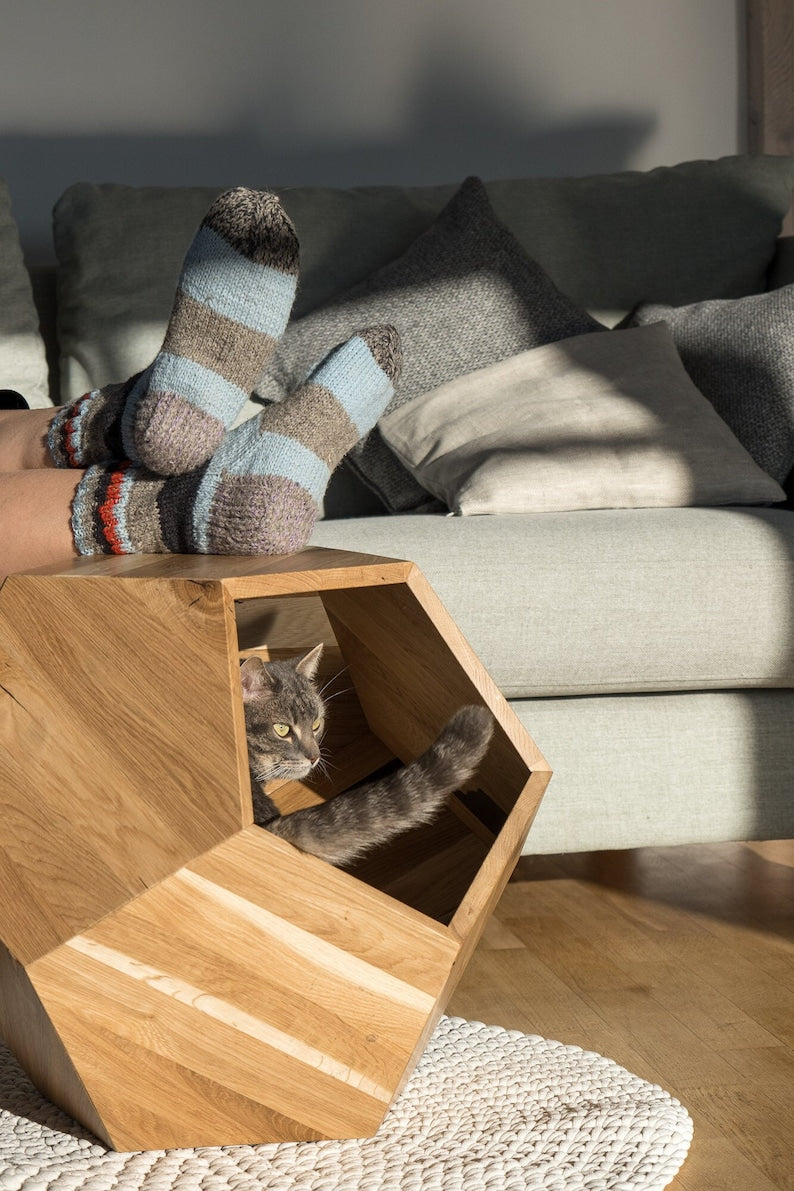 Cat bed polyhedron