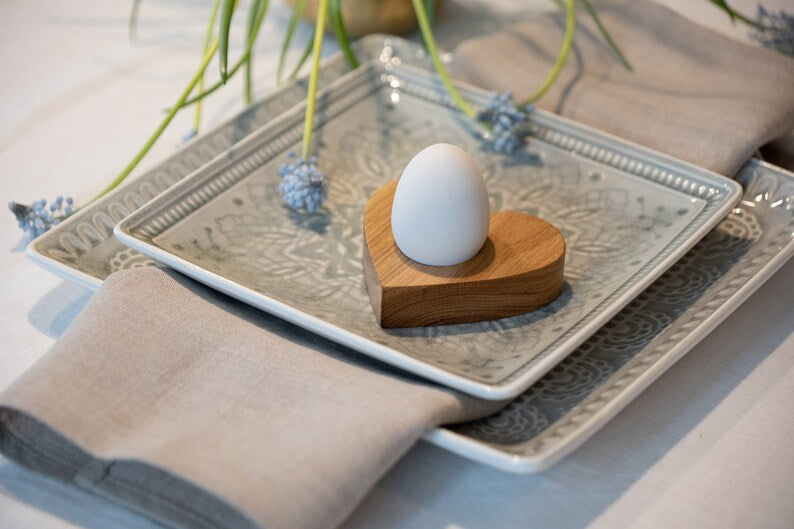 EASTER EGG CUP & NAPKIN RING SET OF 5
