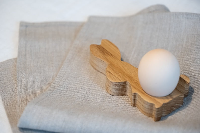EASTER EGG CUP & NAPKIN RING SET OF 5