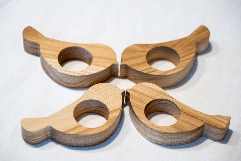 EASTER EGG CUP & NAPKIN RING SET OF 5