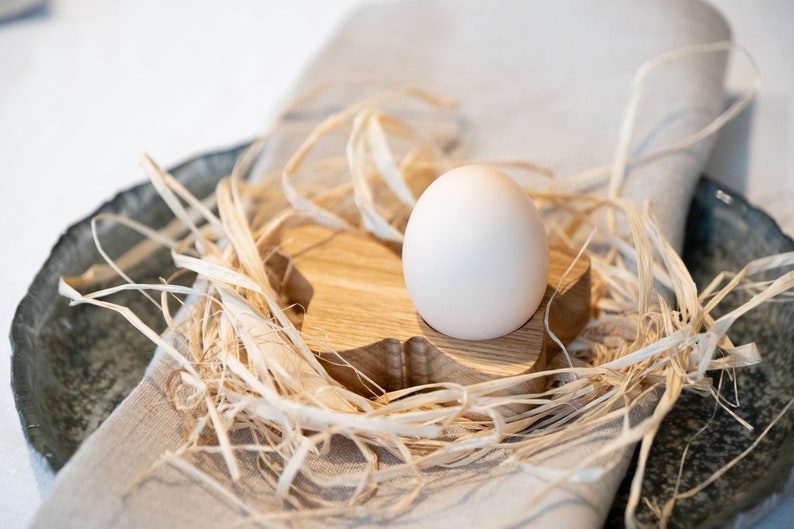EASTER EGG CUP & NAPKIN RING SET OF 5