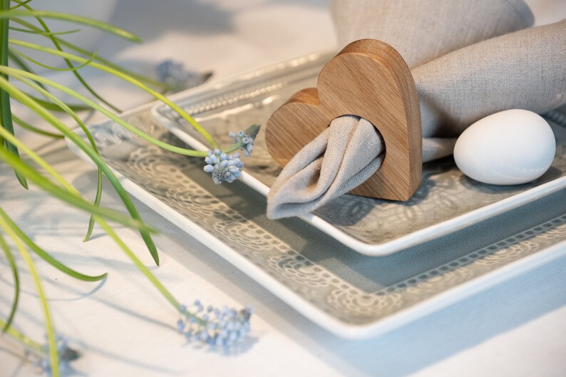 EASTER EGG CUP & NAPKIN RING SET OF 5