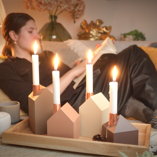 Moderns Advent wreath TERRA