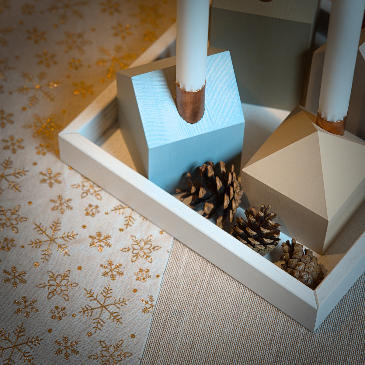 Modern Advent wreath BALTIC COAST