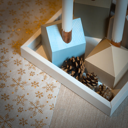 Modern Advent wreath BALTIC COAST