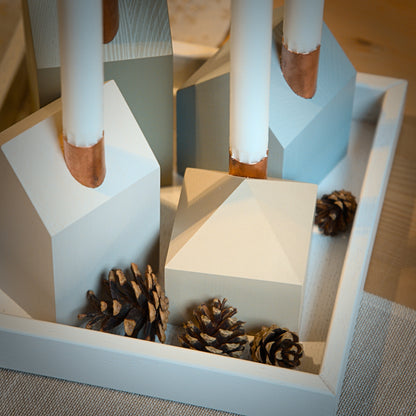 Modern Advent wreath BALTIC COAST
