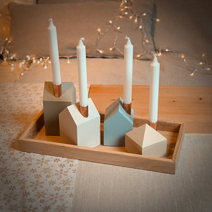Modern Advent wreath BALTIC COAST