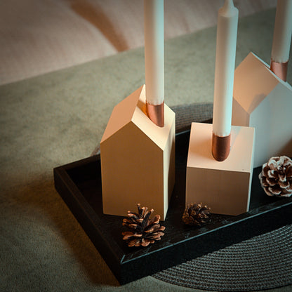 Modern Advent wreath GLOW