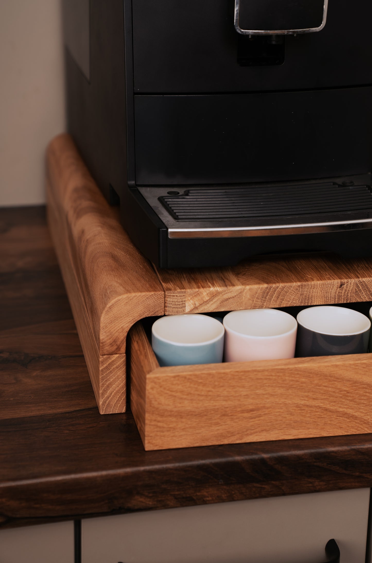 Long Coffee & Tea Organizer Stand