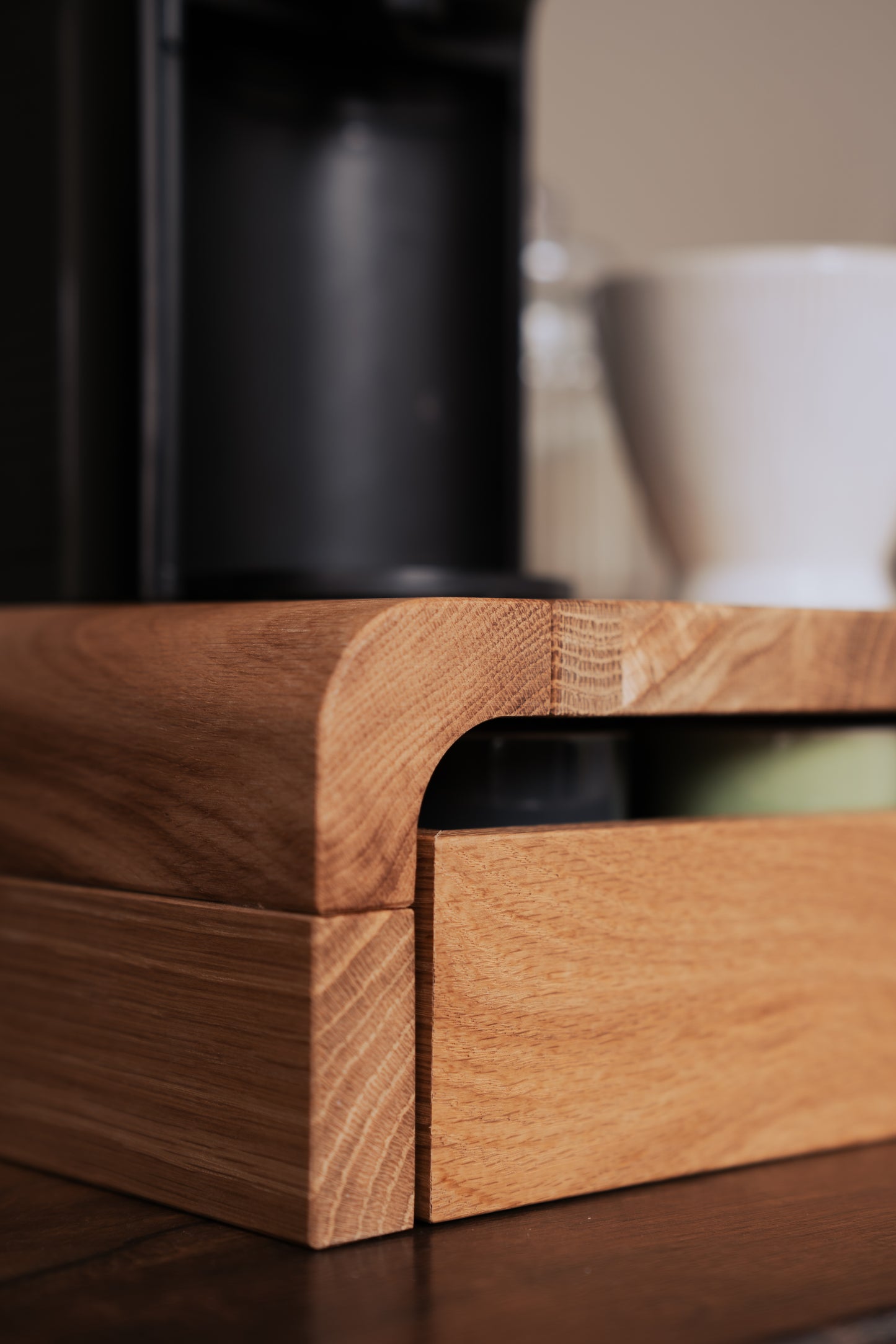Long Coffee & Tea Organizer Stand