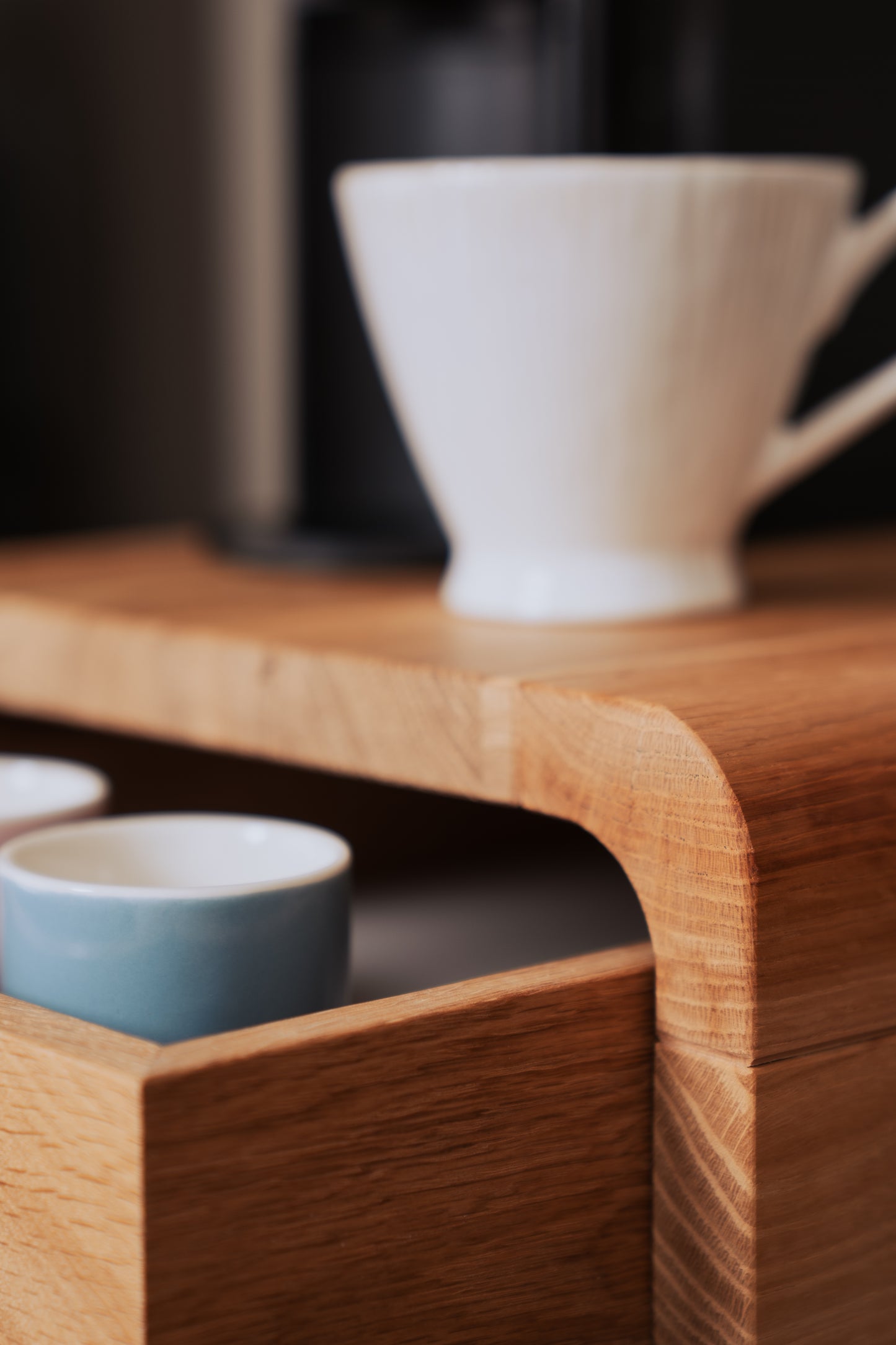 Long Coffee & Tea Organizer Stand