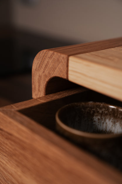 Wide Coffee & Tea Organizer Stand