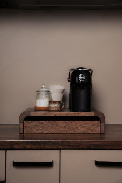 Wide Coffee & Tea Organizer Stand