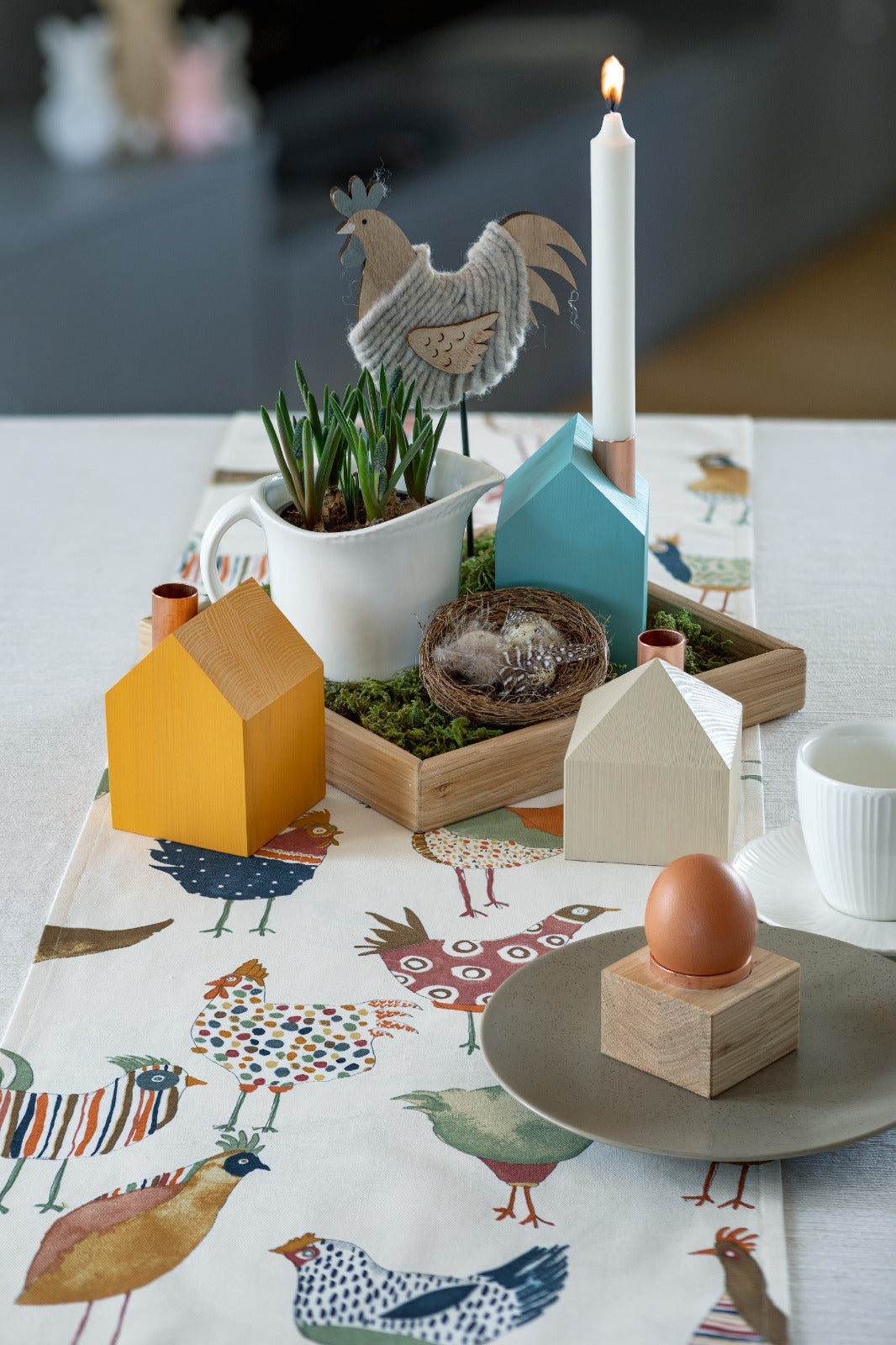 Wooden Egg Holder Set of 4