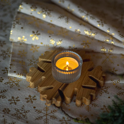 Oak Snowflake Holder Ready Gift Set