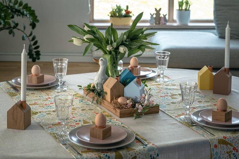 Wooden Egg Holder Set of 4